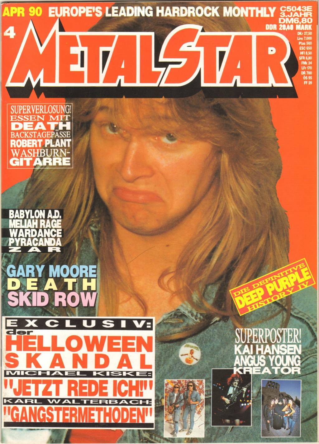 Metal Star april 90