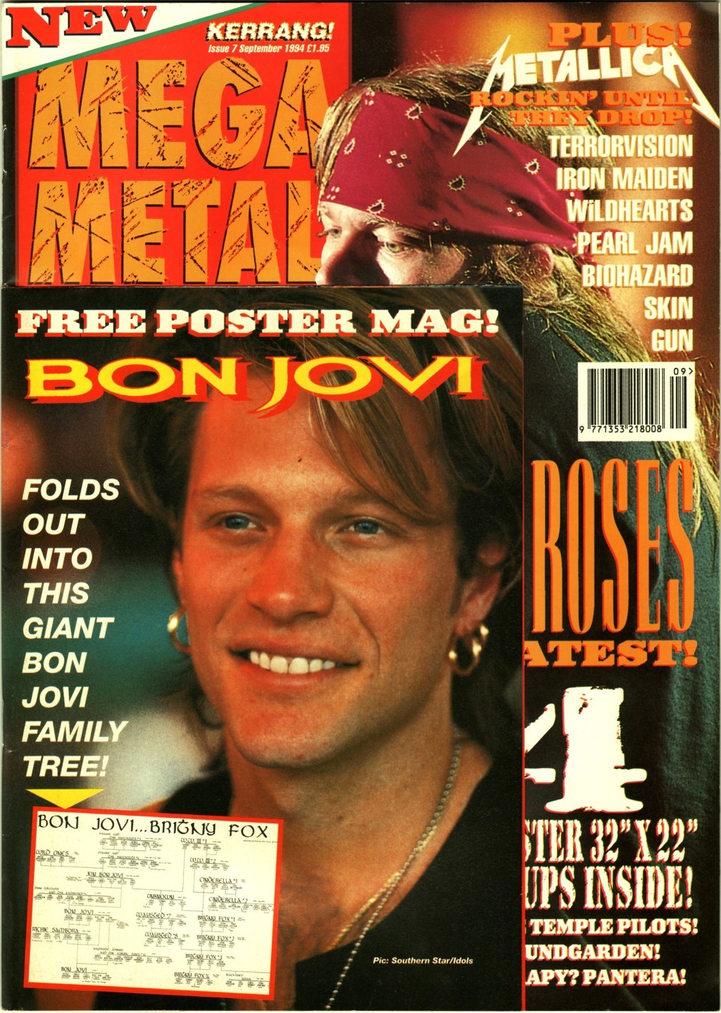 Kerrang Mega Metal 9/94