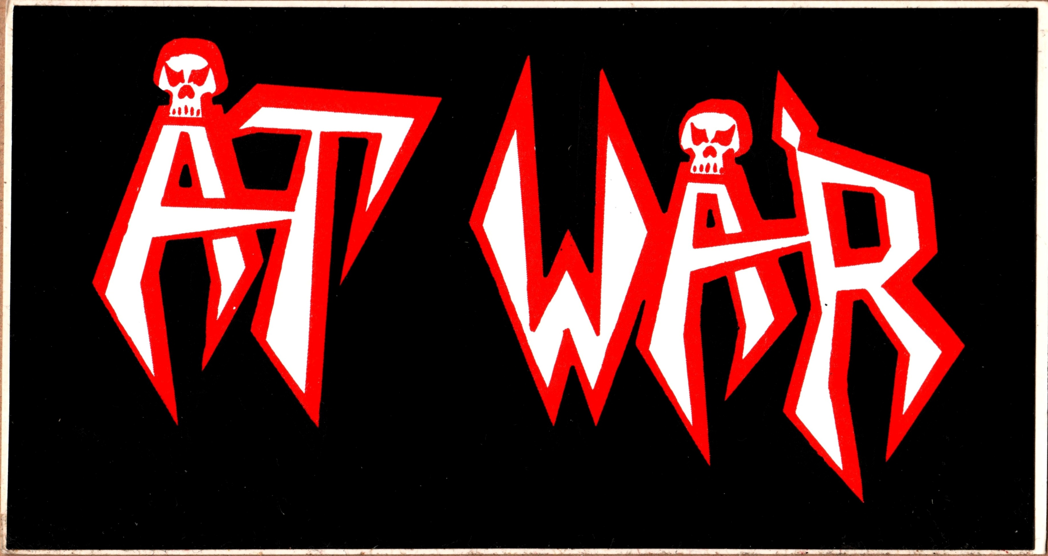At War sticker