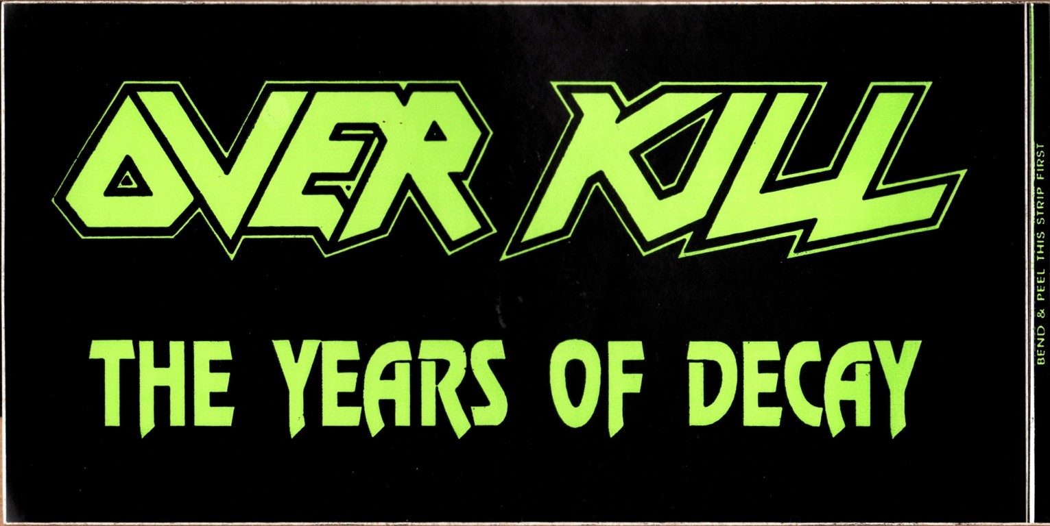 Overkill Sticker